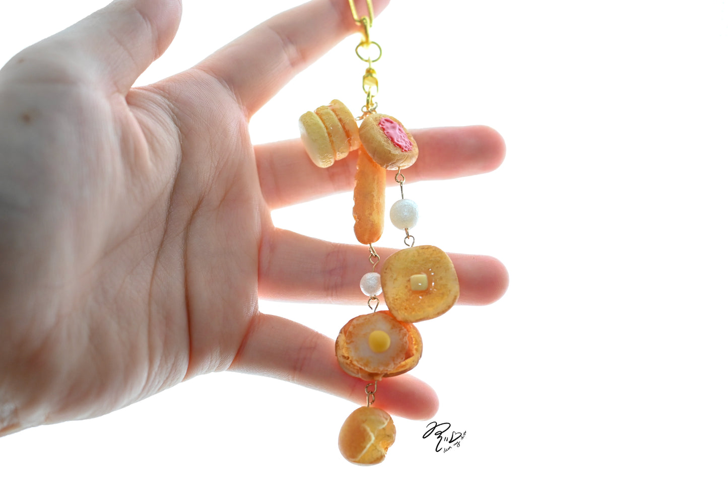Miniature Bread Keychain