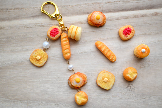Miniature Bread Keychain